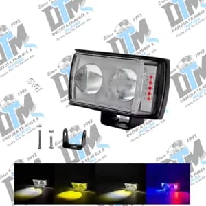 2 lens led fog light with vip