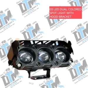 3len dual colour spot light