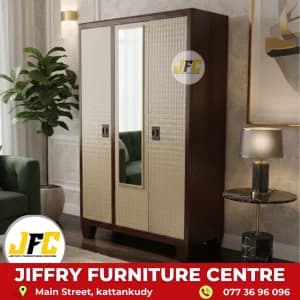 6x4 3 Door Steel Cupboard