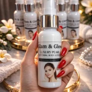 Luxury pearl whitening body lotion
