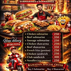 Food menu