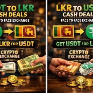 LKR to USDT Cash Deals