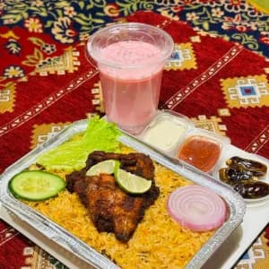 Iftar Pack - Mandhi with Al Faham Chicken