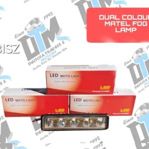 Fog light dual colour