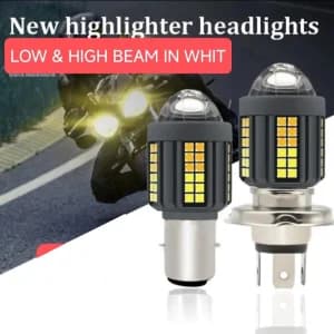 Dual colour head light