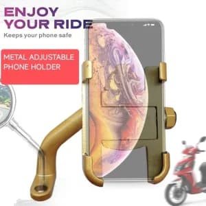Matel bike phone holder