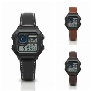PIAMOA Luxury Digital Square Watch for Men