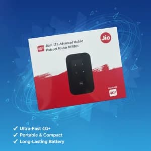 🚀 4G+ JioFi Portable Router