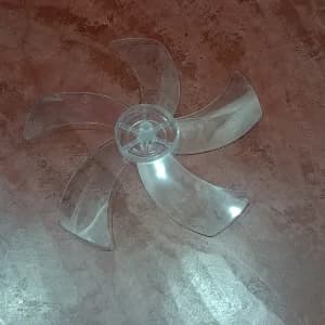 Table fan blade 5 wings white - table fan spare pa