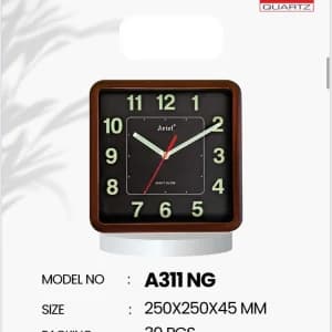 Wall Clock A311 NIGHT GLOW