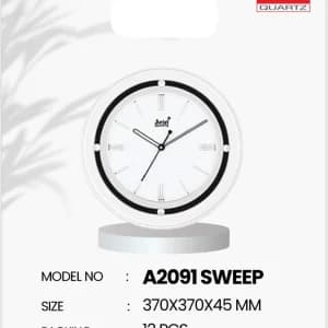 Wall Clock A-2091 SWEEP