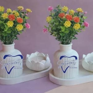 Tablet Vase Set - 06