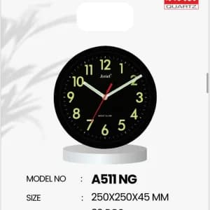 Wall Clock A-511 NIGHT GLOW